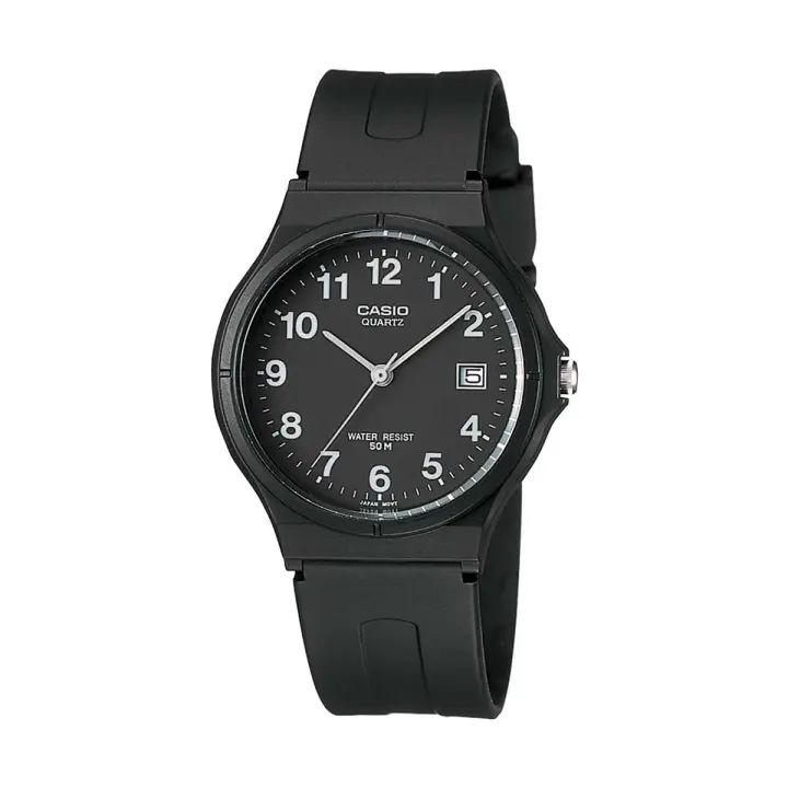 Casio MW-59-1B Reloj Analógico, Resistente al Agua 50m, Correa de Resina, Estilo Deportivo y Elegante - 1