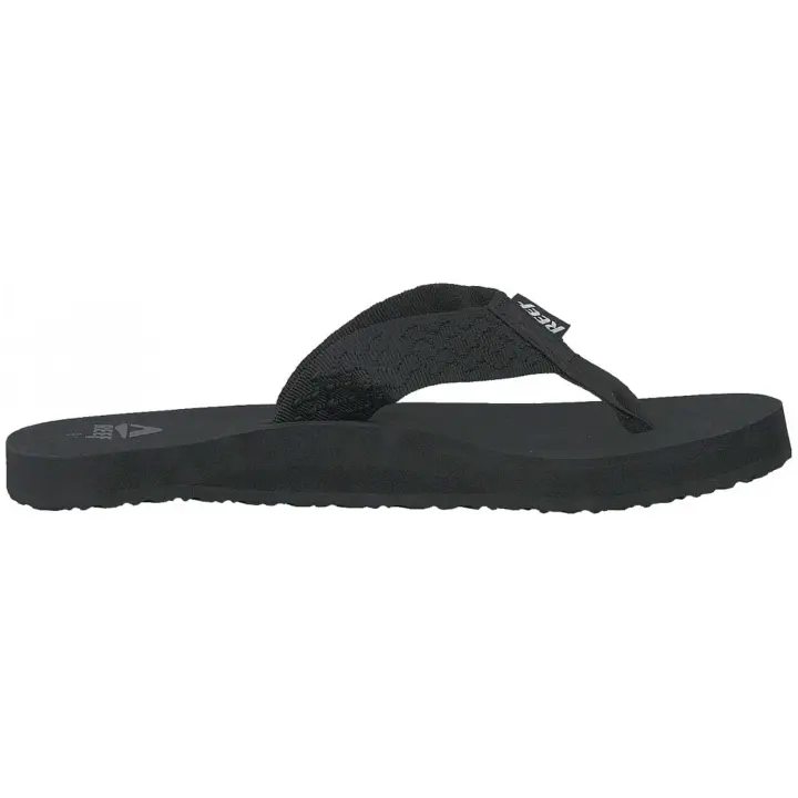 Chanclas Reef Smoothy para hombre en color negro - 1