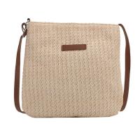 Bolso De Hombro De Paja Para Mujer Moda Verano Bolso Bandolera De Playa Vacaciones Compras Bolsos Mensajeros Para Mujer - details 10