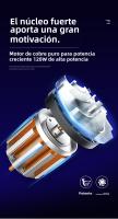 Aspiradora para Coche Portátil, Powerful Motor de Alta Succión,Carga Rápida USB, Delete Polvo y Pelos,Ideal para Auto y Hogar - details 4