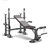 Fitness Tech Banco multiestación reclinable para press banca / sentadillas Bancos de ejercicio - details 0