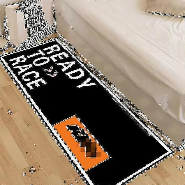 Motorcycle Display Mat Anti-slip Carpet Racing Moto Carpets For Honda Kawasaki Yamaha Bmw Suzuki Floor Home Decoration Mats - 1