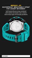 Reloj Deportivo NAVIFORCE Para Hombre Resistente Al Agua Dual Display Reloj De Pulsera Cuarzo Militar Con Stopwatch Y Alarma Pantalla LED Y Analógica Material De Correa De Silicona - details 9