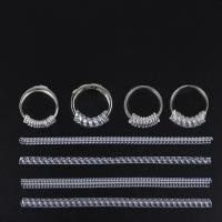 Ajuste De Anillo Invisibles Alrededor De 8 Piezas Herramienta De Ajuste Transparente Almohadilla De Tamaño De Anillo Dispositivo De Ajuste Con Resorte Para Joyería - details 0