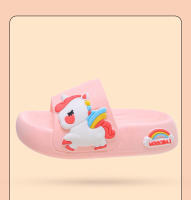 Zapatillas De Verano Para Niñas Con Diseño De Unicornio Antideslizantes Y Antigolpes Para El Hogar Y Baño Talla 2-8 Años - details 6