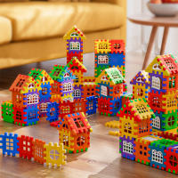 Bloques De Construcción Plásticos Coloridos Para Crear Puzle Juego Educativo STEM Abierta De Ventanas Interlocking Para Niños De 6 a 12 Años - details 4