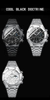 Reloj De Pulsera De Lujo Para Hombre BINBOND Calidad Superior Acero Inoxidable Resistente Al Agua Con Luminiscencia Fecha Casual - details 11