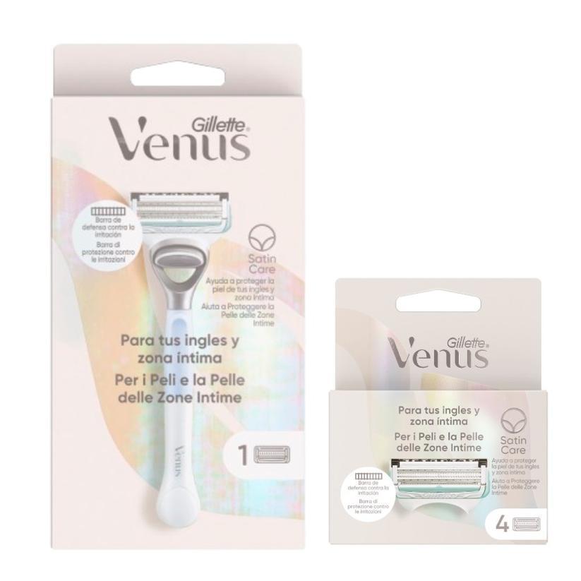 Gillette Máquina Venus Intimate 5 Recambios