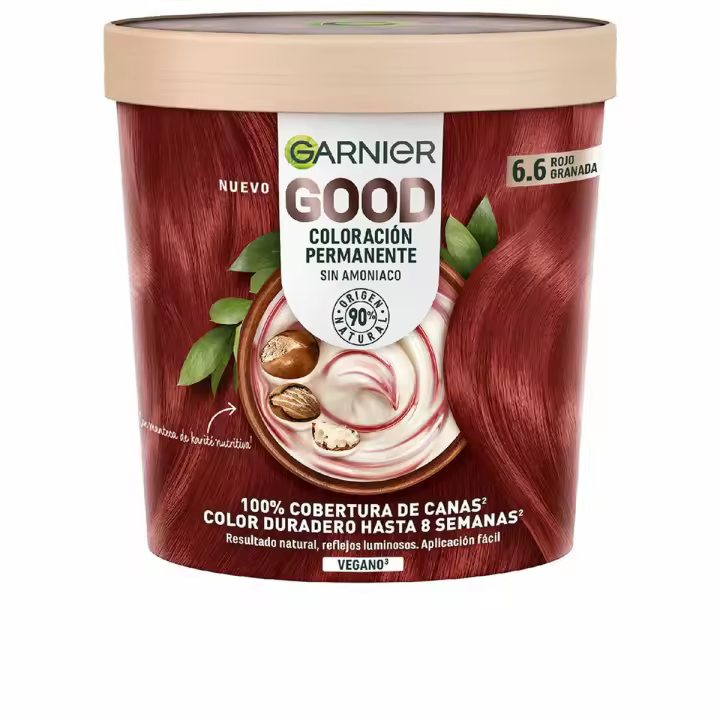 Tinte Permanente Garnier Good Nº 6.6 Rojo (1 unidad) - 1