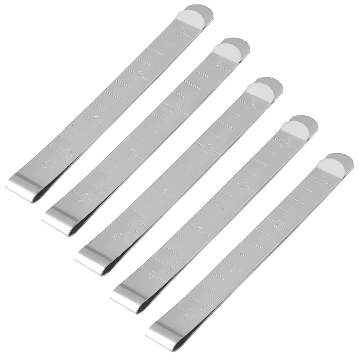 Clips De Soldadura De Acero Inoxidable Para Costura DIY Marcado De Ropa Y Forro Herramienta De Regla Para Bordado Y Costura - 1