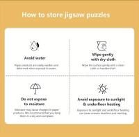 Rompecabezas De Papel 1000 Piezas Para Adultos Juego Educativo Y Divertido Decoración De Pared Para El Hogar Regalo Para Niños - details 10
