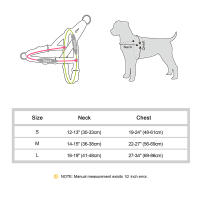 Harnés Reflectante Para Perro Mediano Grande De Nylon Padded Resistente Y Ajustable Para Raza Pitbull Vestido De Durable Para Mascotas De Medio Gran Tamaño - details 1