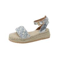 Eva Zorteon- Sandalias Mujer Plana Yute,Alpargata plataforma Verano. Marca TULIPANO. - details 4