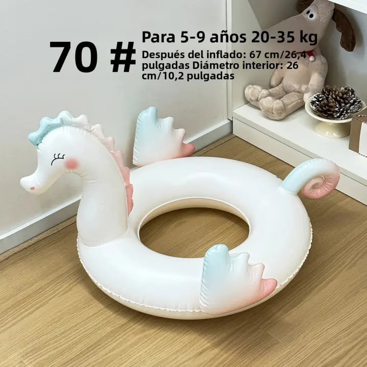 Flotador De Acorazado De Mariposa Inflable Para Niños Con Asa Para Adultos Flotador De Agua Para Piscina Y Playa Verano - 1