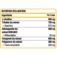LIFE PRO NUTRITION ALPHA PRO 90 VEGANCAPS - Optimización y Control Hormonal - Aumenta Rendimiento y Crecimiento Muscular - details 2