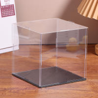 Caja De Exhibición De Acrílico Transparente 1Pc Para Muñecas Juguetes Coleccionables Protección Contra Polvo Tamaño 22 - details 10
