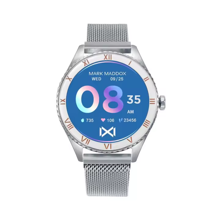 Smartwatch MARK MADDOX Smart Now MS2001-10 - Aviso de llamadas y notificaciones - Malla de acero - 1