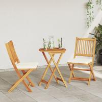 Set de Bistro de Jardín de 3 Piezas vidaXL en Madera Sólida de Acacia - details 2