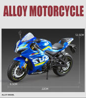 Modelo De Motocicleta SUZUKI GSX-1000R a Escala 1:9 Para Niños Juguetes De Metal Con Ruedas De Aleación Absorción De Choques Regalo Para Niños Boys - details 2