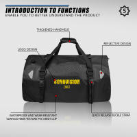 Bolsa De Asiento Para Motocicleta Impermeable De Viaje 20L 50L 70L 100L 40L 66L Equipaje Seco De PVC Para Exterior - details 5