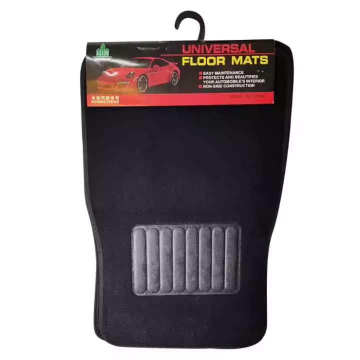 MOLCARAUTO Alfombrillas de Coche Moqueta Universal antideslizante Juego de 4 piezas - 1