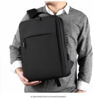Mochipa para portátil de gran capacidad para hombre, Morral Escolar multicuonal de viaje with Carga USB, Oxford, impermeable - details 9