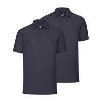 FRUIT OF THE LOOM Pack de 2 polos básicos de hombre, moda hombre, polos técnicos en varios colores. - details 4