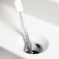 Cepillo De Limpieza Para Baño Y Cocina Flexible Herramienta De Eliminación De Obstrucciones En Tuberías Cepillo De Pelos De Níquel Para Limpieza De Fregadero Y Desagüe - details 4