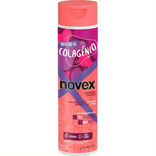 Acondicionador Novex Colágeno vegano 300ml - 1