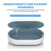 Nueva Caja De Desinfección Con Aromaterapia Y Cargador Inalámbrico UV Multi-función Estéril Para Máscaras Joyas Teléfono - details 2