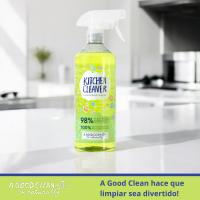 Pack de 3 Limpiadores Ecológicos A Good Clean Everyday - Baño, Cocina y Multiusos - 98% Ingredientes Naturales - Vegano, Botella Reciclada 750ml - details 3