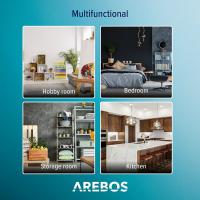 AREBOS 2x cajón telescópico Cajón de cocina Cesta extraíble extensible 60 cm - details 16