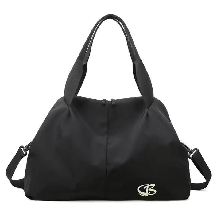 Bolsa de Fitness para Mujer Bolsa de Yoga para Gimnasio Tote Gran Capacidad Bolsa de Hombro Único Bolsa de Deporte Casual para Viajes y Natación Resistente al Agua Material de Nylon - 1