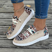 Zapatos De Caminar Para Mujer Primavera Otoño Nuevo Colorido Casual Cómodo Bocón Plataforma Gruesa Suela Tenis De Encaje Redondo - details 2