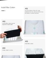 Bolsas De Papel Para Gatos CATLINK Automáticas De Limpieza Self Cleaning Suministros Para Castrito Con Filtro Pro-X Y Absorbente De Olores - details 6