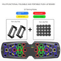 Tablero De Entrenamiento Multifuncional Para Hombros Y Abdominales Para Hombres Placa De Pushup Portátil Equipo De Ejercicio De Fortalecimiento De La Resistencia - details 3