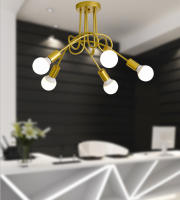 Lámpara De Araña Moderna Para Decoración Del Hogar Iluminación Sencilla Para Dormitorio Comedor Y Sala De Estar Montaje Directo - details 9