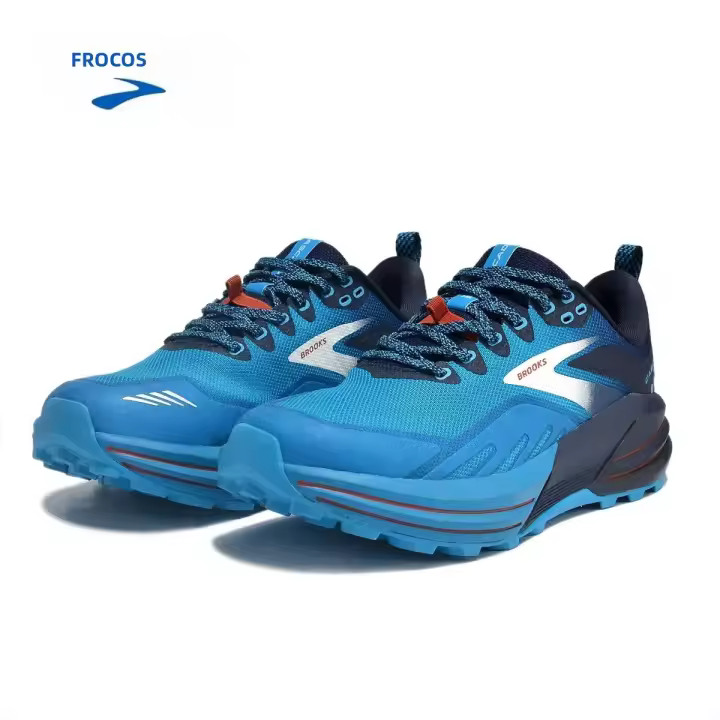 BROOKS Cascadia 16 Zapatillas para correr para hombre, zapatos de carreras ligeros deportivos ultraligeros de otoño con absorción de impactos - 1