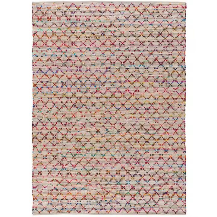 ATTICGO Alfombra de Interior Estilo Animado en Multicolor - Reunite 622 | 150X220, 60X110, 120X160 cm - 1
