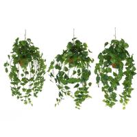 Gerimport Maceta colgante hojas artificial 92 cm - details 0