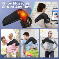 Masajeador magnético deslizante para articulaciones de hombros, dispositivo de terapia de masaje vibratorio con calor para hombros (2025) - details 28