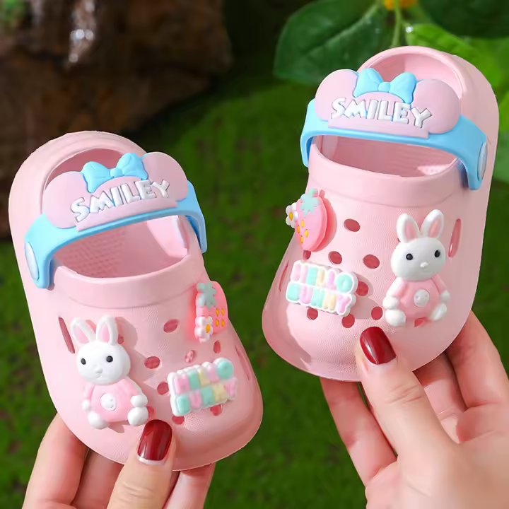 Zapatillas Infantiles De Tela Transpirable Y Antideslizante Para Niños Y Niñas Con Diseño De Dibujos Animados Suaves Y Cómodas Para Verano - 1
