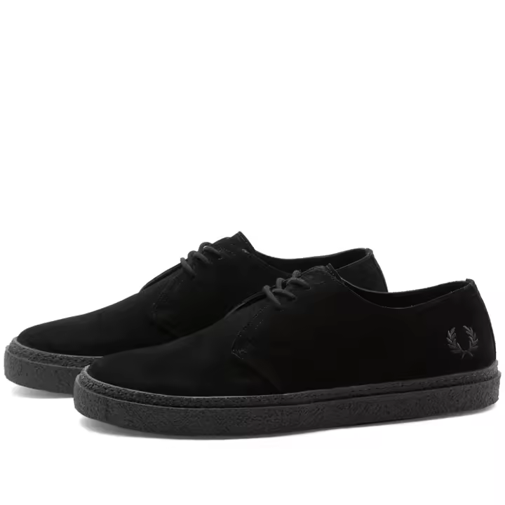 Zapatillas Deportivas Hombre Fred Perry Linden Suede Empeine de Ante Suela Gruesa con Efecto de Crepé - 1
