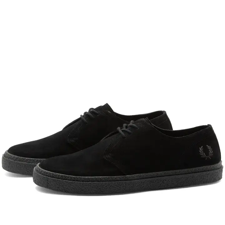 Zapatillas Deportivas Hombre Fred Perry Linden Suede Empeine de Ante Suela Gruesa con Efecto de Crepé - 1