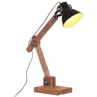 vidaXL Lámpara escritorio industrial redonda E27 23x18x95cm en color Multicolor/Negro | diseño vintage industrial ideal para cocina salón comedor - details 1