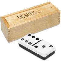 Cayro - Dominó XXL - Juego de Dominó Clásico con Caja de Madera - Fichas de Gran Tamaño - - details 0