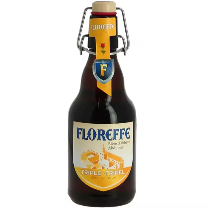 6 uds x Floreffe Triple Tapon Gaseosa 33Cl cerveza belga rubia tipo Abadía tripel - 1