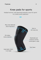 Rodilleras De Nylon Para Deportes Y Fitness Adecuadas Para Baloncesto Voleibol Y Correr Soporte De Primavera Para Múltiples Escenarios - details 2