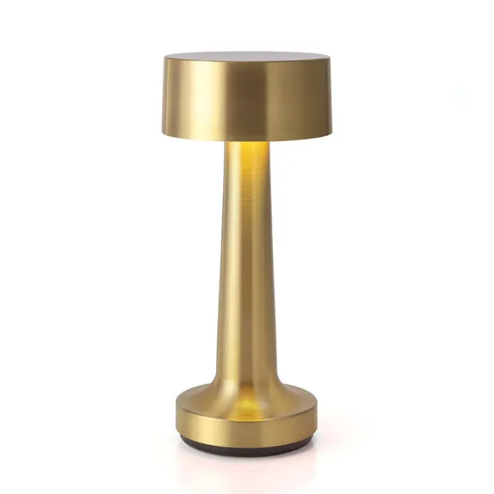 Barra de luz LED Retro, lámpara de mesa decorativa vintage, lámpara de mesa con sensor táctil, recargable por usb luz nocturna, regulable, para decoración de bar o resturante, 3 colores, Don Feliz - 1
