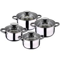 Batería de Cocina San Ignacio 8 Piezas Acero Inoxidable Premium - details 0
